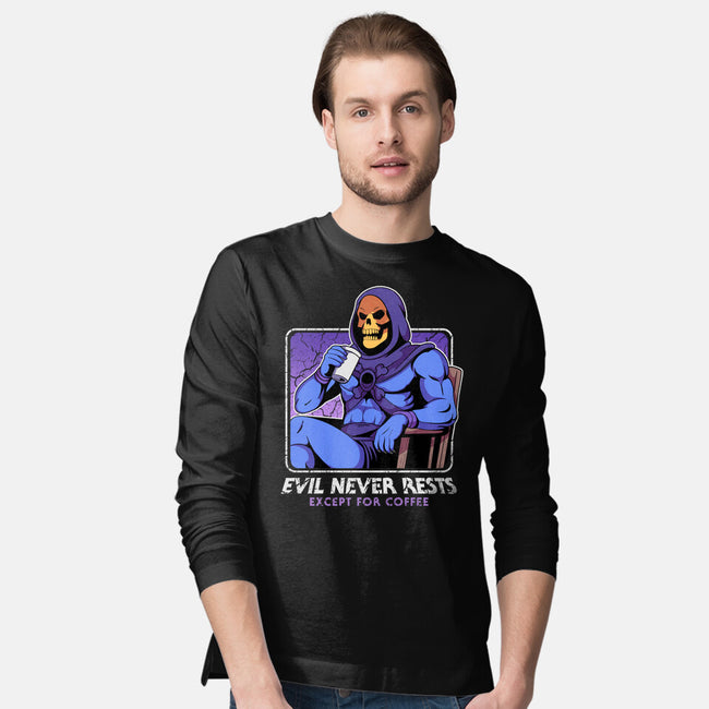 Eternia's Coffee Break-Mens-Long Sleeved-Tee-hirolabs