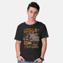 Highway To Halloween-Mens-Basic-Tee-eduely