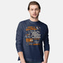 Highway To Halloween-Mens-Long Sleeved-Tee-eduely