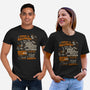 Highway To Halloween-Unisex-Basic-Tee-eduely