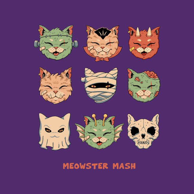 Meowster Mash-None-Adjustable Tote-Bag-vp021