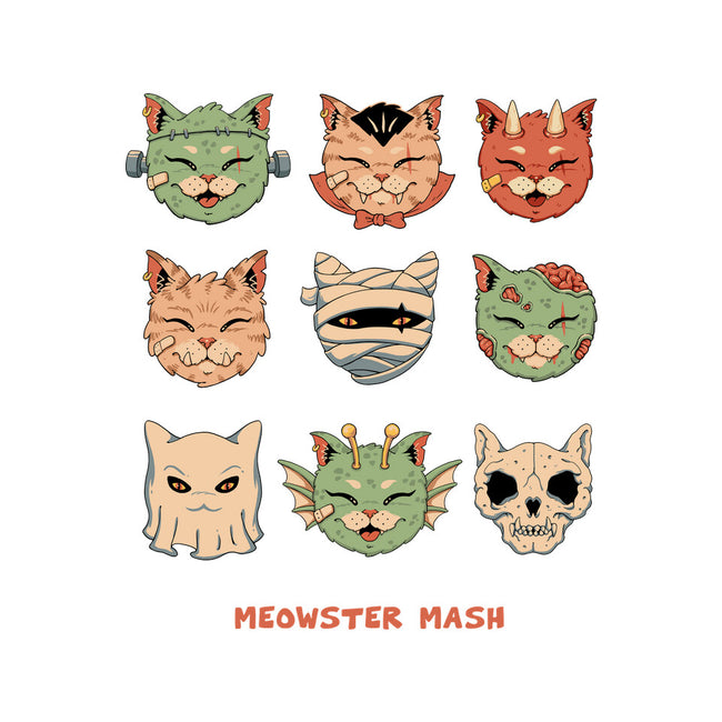 Meowster Mash-Youth-Crew Neck-Sweatshirt-vp021