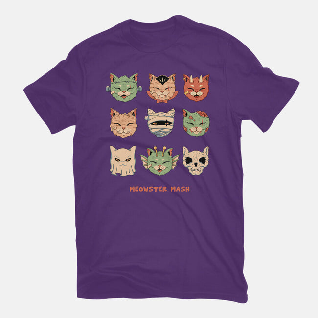 Meowster Mash-Mens-Basic-Tee-vp021