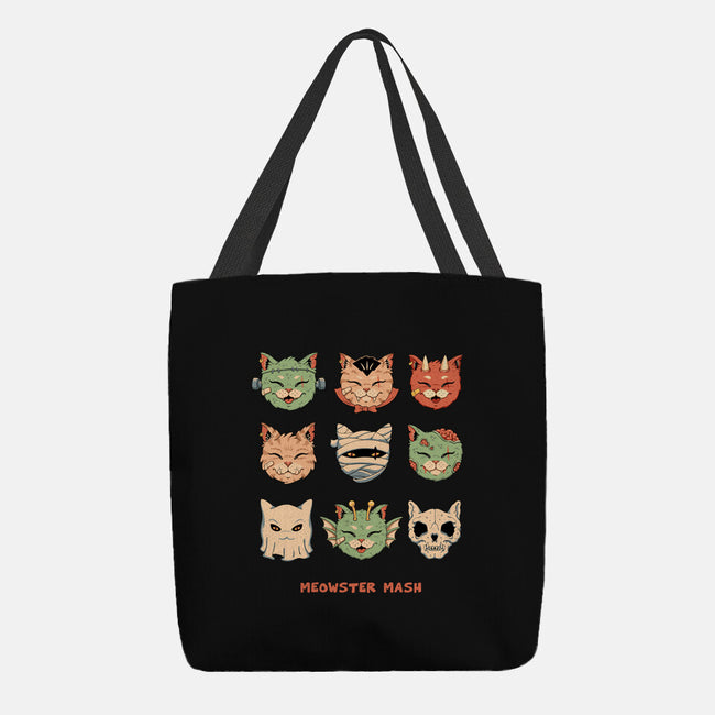 Meowster Mash-None-Basic Tote-Bag-vp021