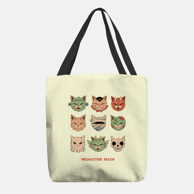 Meowster Mash-None-Basic Tote-Bag-vp021