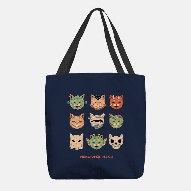 Meowster Mash-None-Basic Tote-Bag-vp021