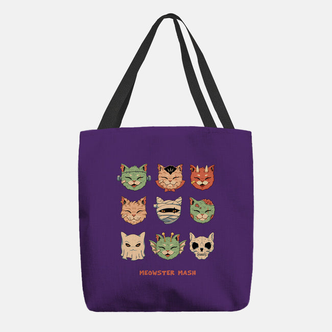 Meowster Mash-None-Basic Tote-Bag-vp021