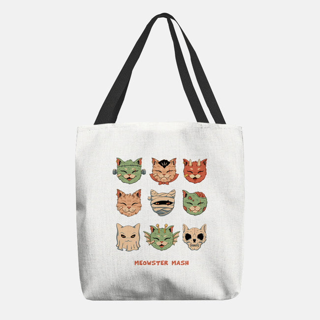Meowster Mash-None-Basic Tote-Bag-vp021