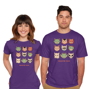 Meowster Mash-Mens-Basic-Tee-vp021