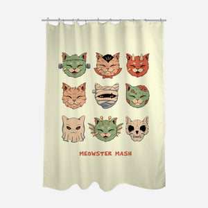 Meowster Mash-None-Polyester-Shower Curtain-vp021