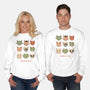 Meowster Mash-Unisex-Crew Neck-Sweatshirt-vp021