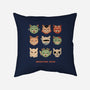 Meowster Mash-None-Removable Cover w Insert-Throw Pillow-vp021