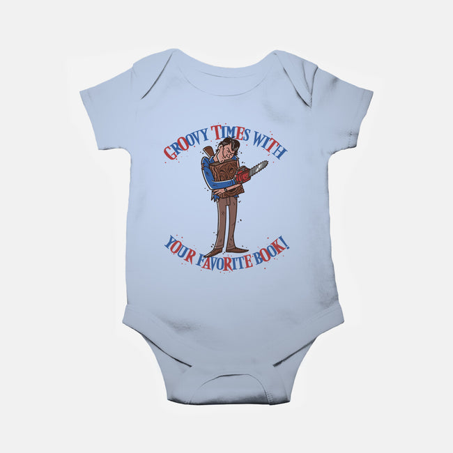 Groovy Book-Baby-Basic-Onesie-Getsousa!