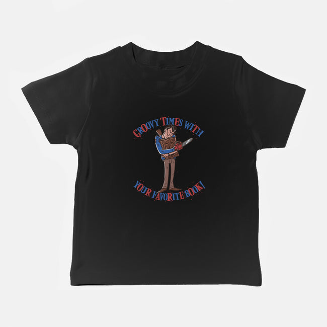 Groovy Book-Baby-Basic-Tee-Getsousa!