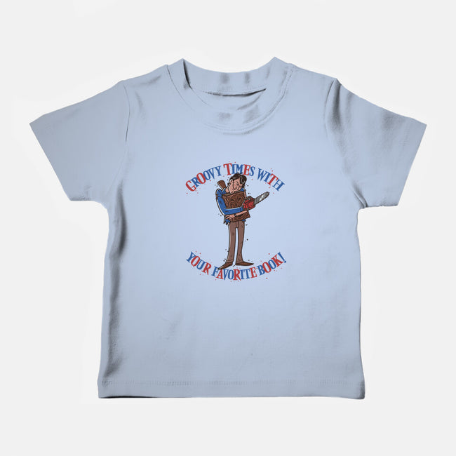 Groovy Book-Baby-Basic-Tee-Getsousa!