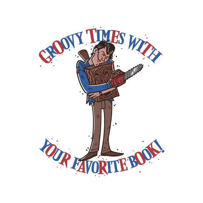 Groovy Book-None-Basic Tote-Bag-Getsousa!