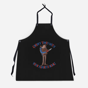 Groovy Book-Unisex-Kitchen-Apron-Getsousa!
