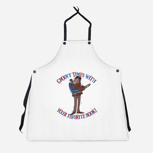 Groovy Book-Unisex-Kitchen-Apron-Getsousa!