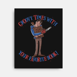 Groovy Book-None-Stretched-Canvas-Getsousa!