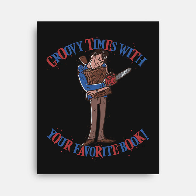 Groovy Book-None-Stretched-Canvas-Getsousa!