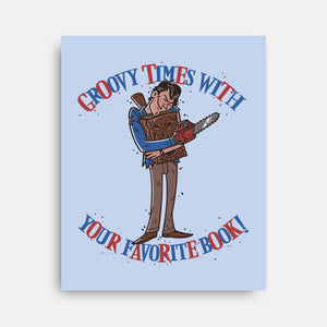 Groovy Book-None-Stretched-Canvas-Getsousa!
