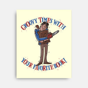 Groovy Book-None-Stretched-Canvas-Getsousa!