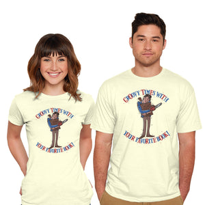 Groovy Book-Mens-Basic-Tee-Getsousa!