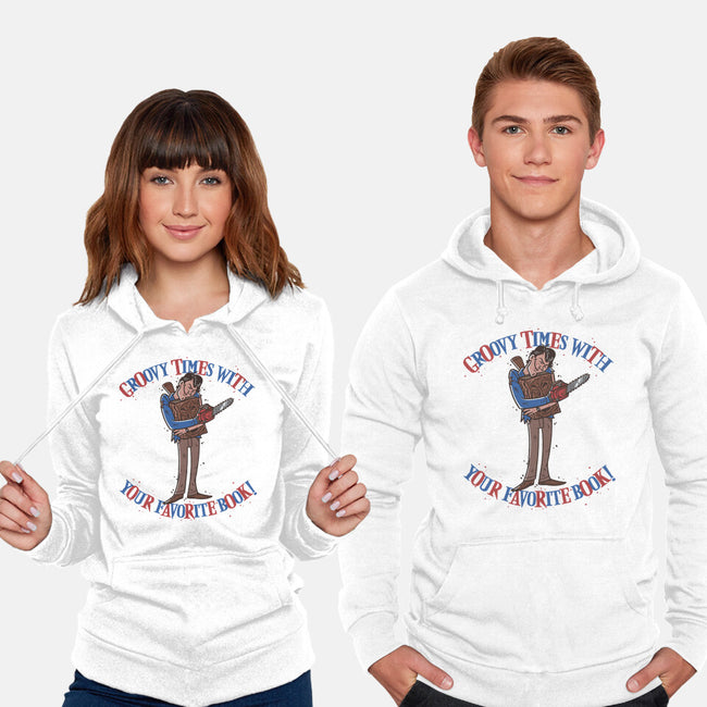 Groovy Book-Unisex-Pullover-Sweatshirt-Getsousa!