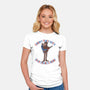 Groovy Book-Womens-Fitted-Tee-Getsousa!