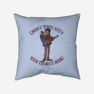 Groovy Book-None-Removable Cover w Insert-Throw Pillow-Getsousa!