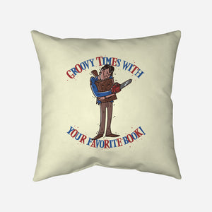 Groovy Book-None-Removable Cover w Insert-Throw Pillow-Getsousa!