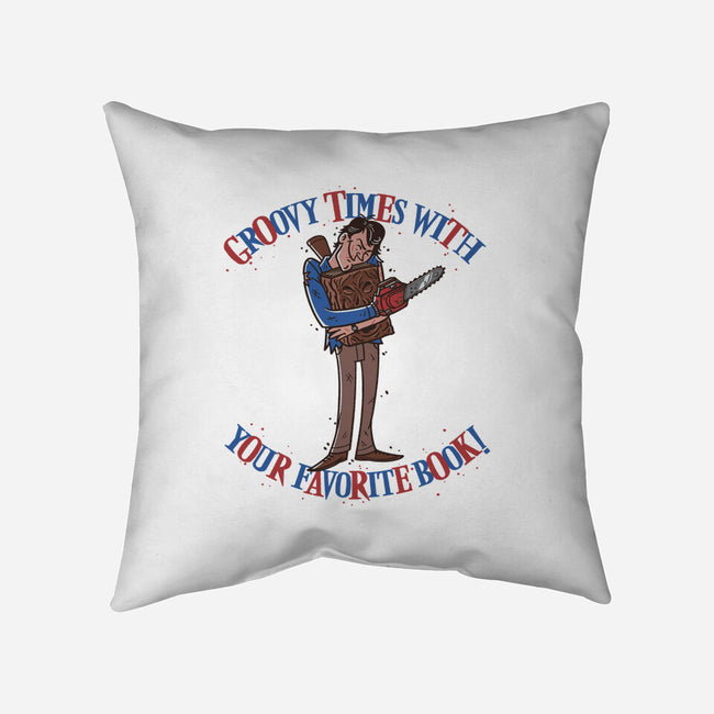 Groovy Book-None-Removable Cover w Insert-Throw Pillow-Getsousa!