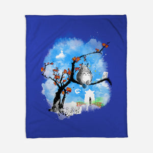 Japan Pop Overload-None-Fleece-Blanket-kharmazero