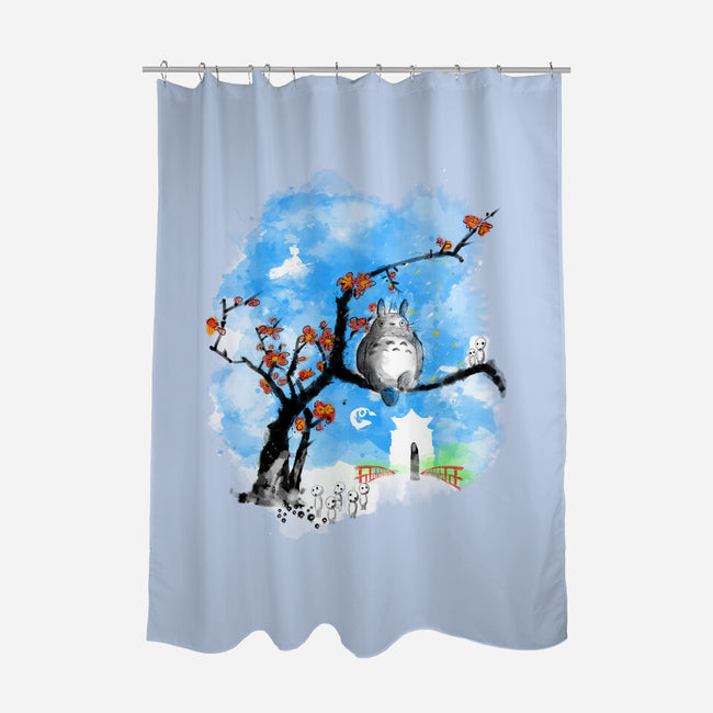Japan Pop Overload-None-Polyester-Shower Curtain-kharmazero
