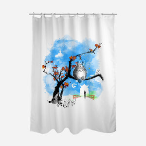 Japan Pop Overload-None-Polyester-Shower Curtain-kharmazero