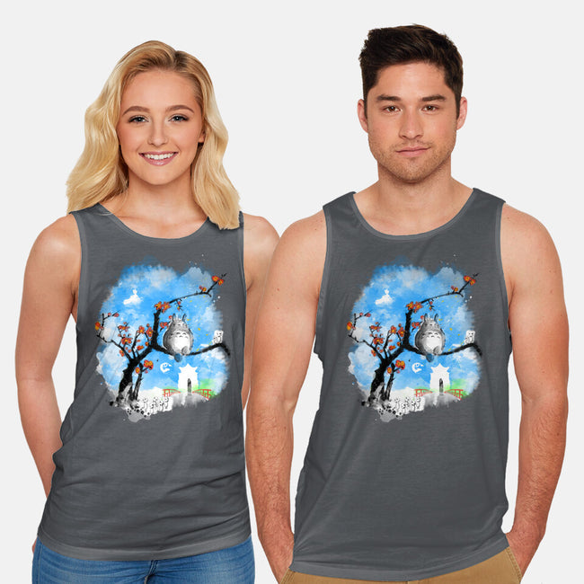 Japan Pop Overload-Unisex-Basic-Tank-kharmazero