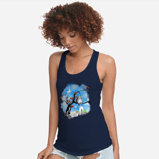Japan Pop Overload-Womens-Racerback-Tank-kharmazero