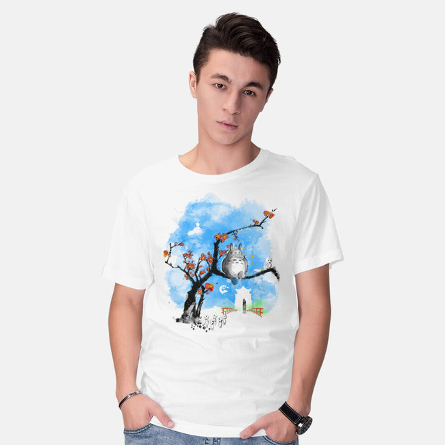 Japan Pop Overload-Mens-Basic-Tee-kharmazero