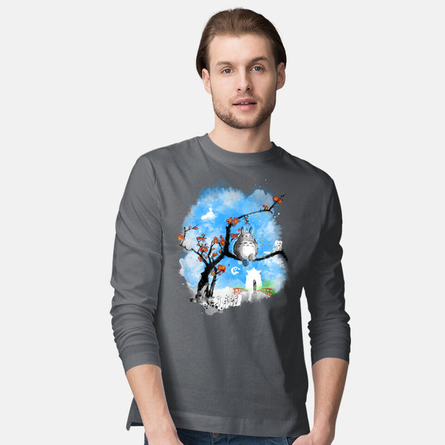 Japan Pop Overload-Mens-Long Sleeved-Tee-kharmazero
