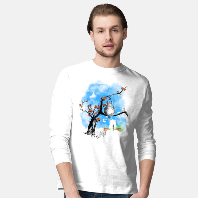 Japan Pop Overload-Mens-Long Sleeved-Tee-kharmazero