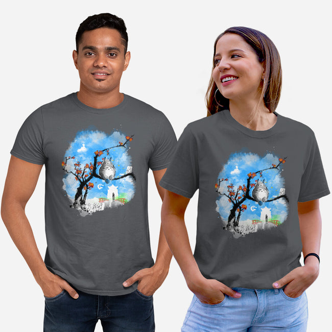 Japan Pop Overload-Unisex-Basic-Tee-kharmazero