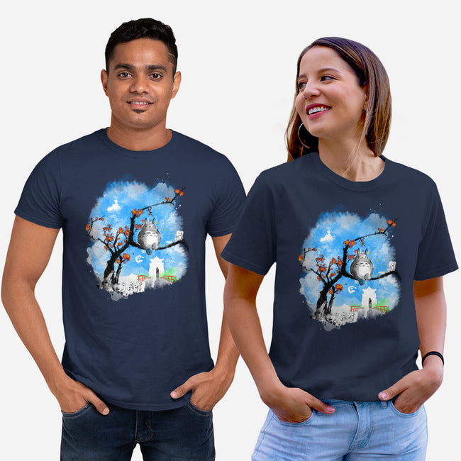 Japan Pop Overload-Unisex-Basic-Tee-kharmazero