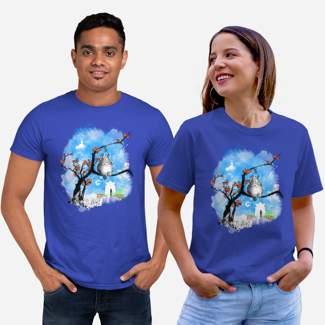 Japan Pop Overload-Unisex-Basic-Tee-kharmazero