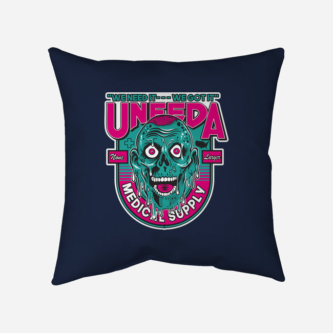 UNEEDA Medical Supply-None-Removable Cover w Insert-Throw Pillow-CarloJ1956