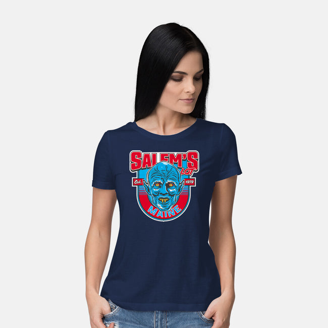 Salem's Lot-Womens-Basic-Tee-CarloJ1956