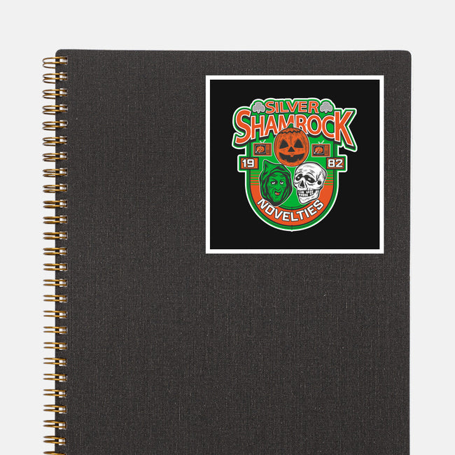 Silver Shamrock-None-Glossy-Sticker-CarloJ1956