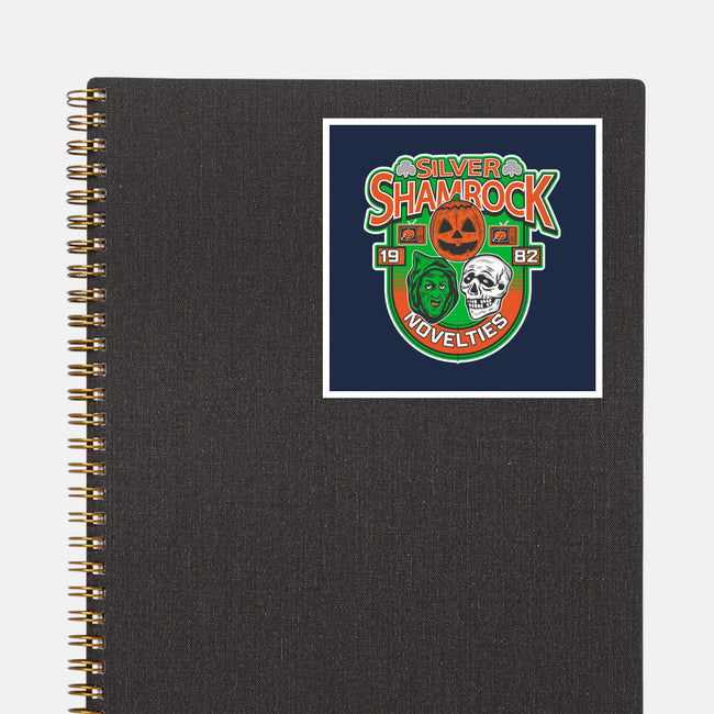 Silver Shamrock-None-Glossy-Sticker-CarloJ1956