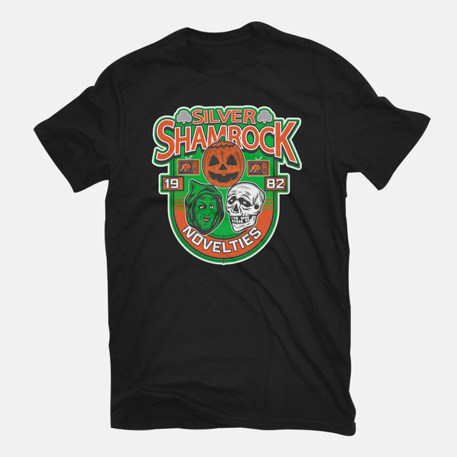 Silver Shamrock-Womens-Fitted-Tee-CarloJ1956