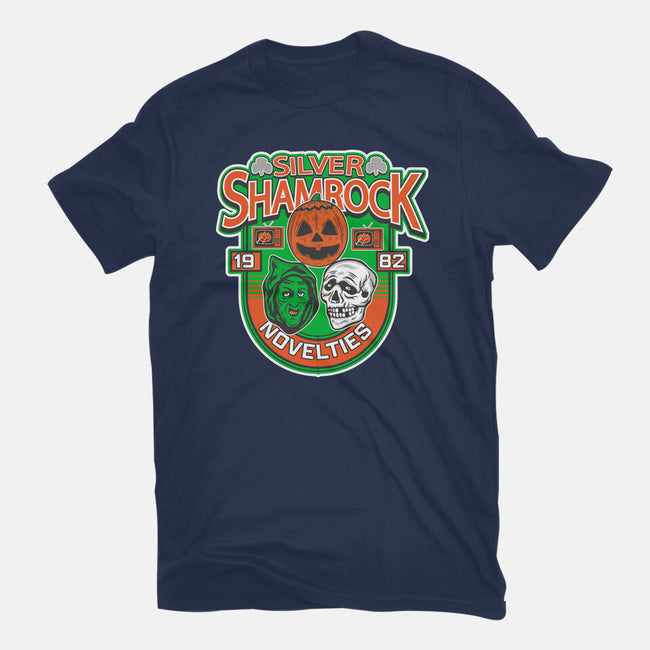 Silver Shamrock-Womens-Fitted-Tee-CarloJ1956