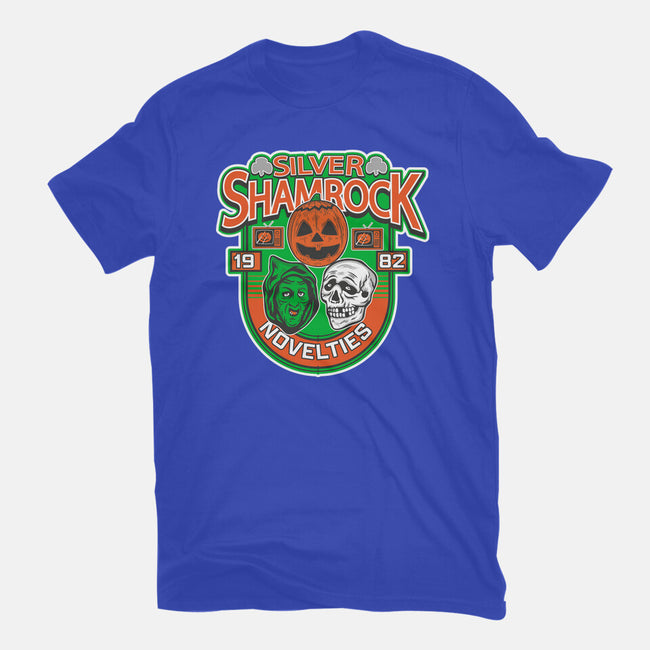 Silver Shamrock-Womens-Fitted-Tee-CarloJ1956